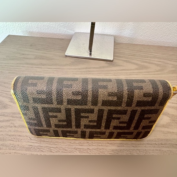 Fendi Zucca Coated Canvas Zippy Long Wallet - Picture 17 of 17